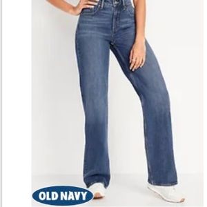 Mid-Rise Wide-Leg Jeans for Women from, “Old Navy.” New, with tags.